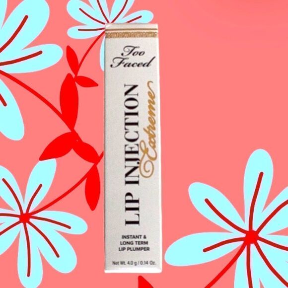 TOO FACED EXTREME LIP INJECTION PLUMPER FULL SIZE .14 OZ CLEAR COLOR - Picture 8 of 8